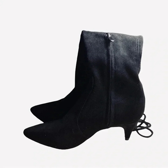 SAM EDELMAN* Kristie Over The Knee Pointed Toe Black Boots Size 6 - Picture 4 of 8